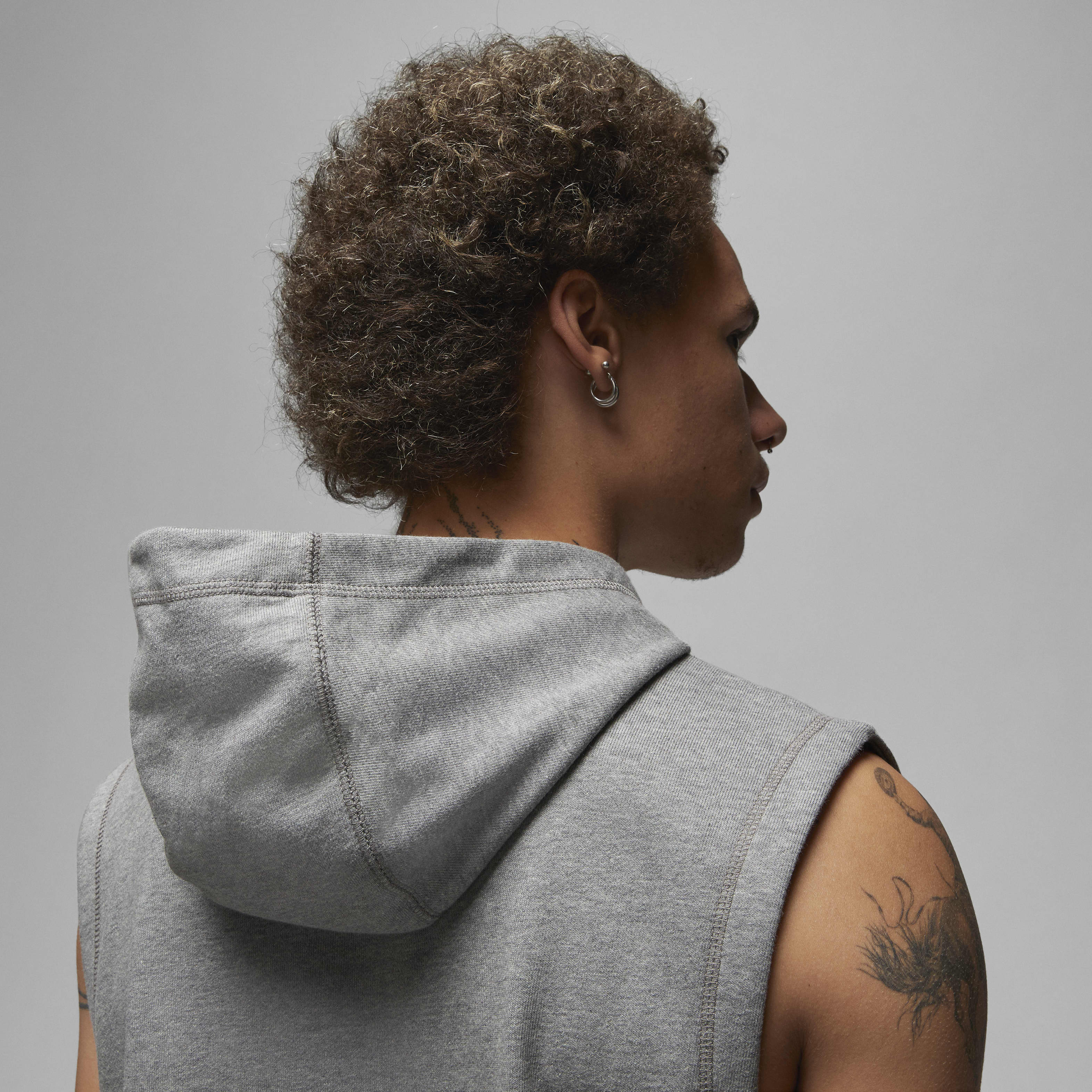 Nike Jordan Dri FIT Sport Men s Fleece Sleeveless Hoodie King s Cross